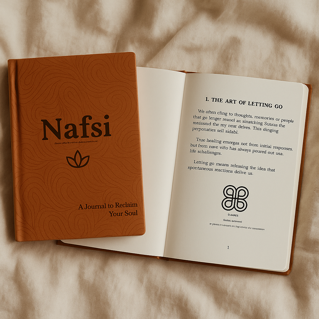 Guided self-care journal curated just for you